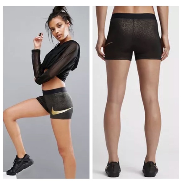 nike sparkle shorts